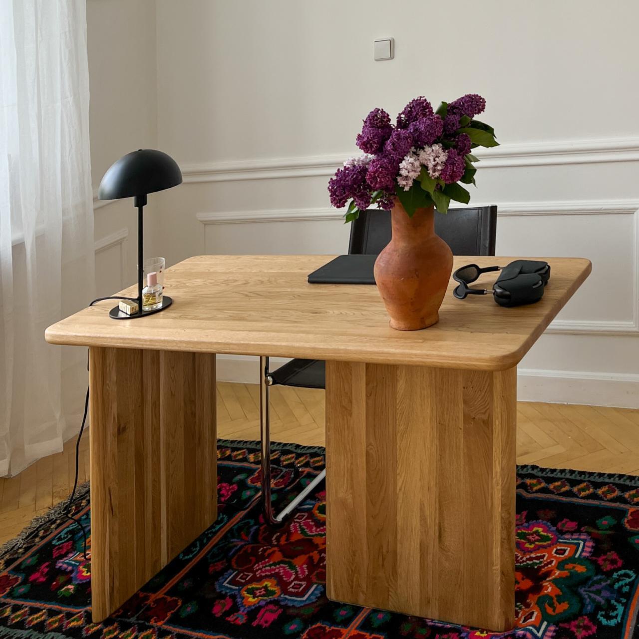 Офісний стіл з натурального дуба Wooden Minimalism