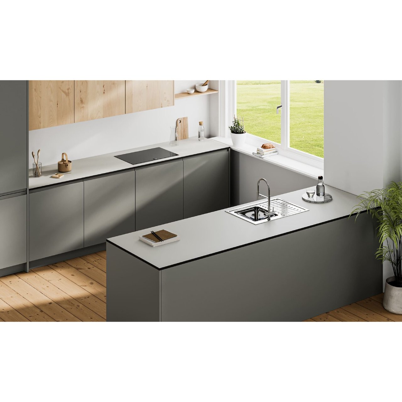 Модульна кухня Joy з фасадами Color та Wood