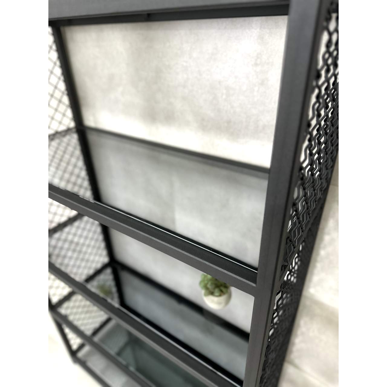 Стелаж відкритого типу у стилі Loft CS-58