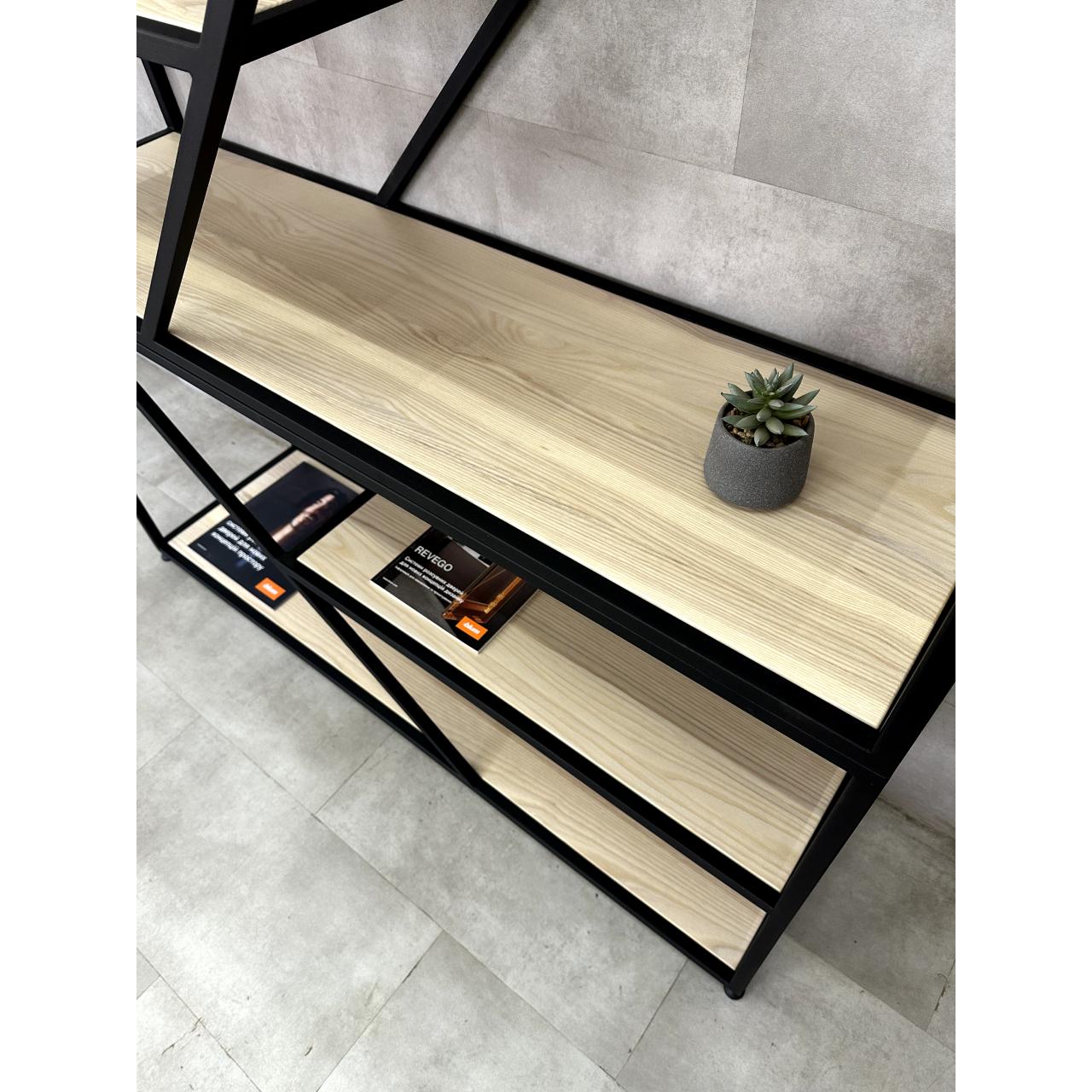 Стелаж відкритого типу у стилі Loft CS-61