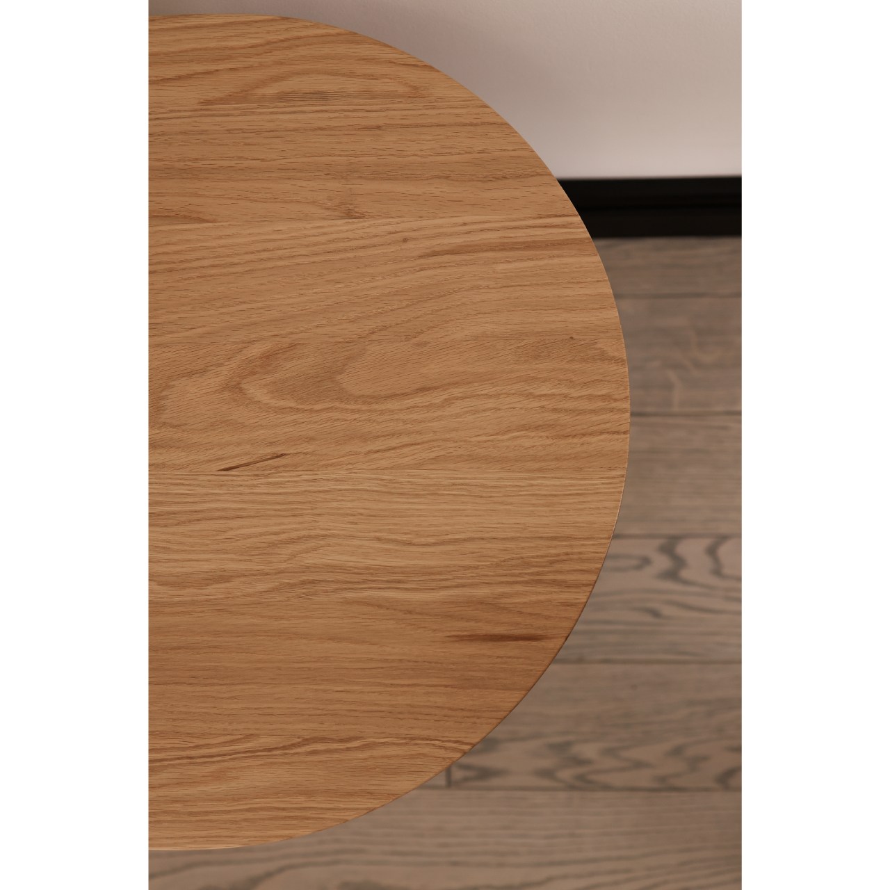 Дизайнерський кавовий стіл Oval Oak з натурального дерева