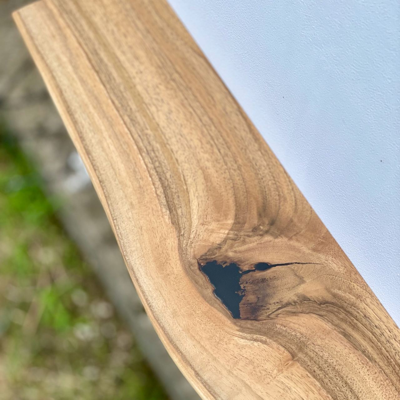 Плаваюча полиця Walnut Simplistic living edge