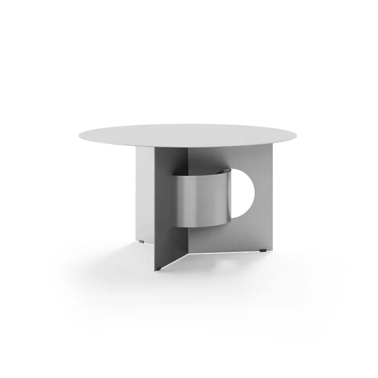 Дизайнерський кавовий стіл paper m stainless