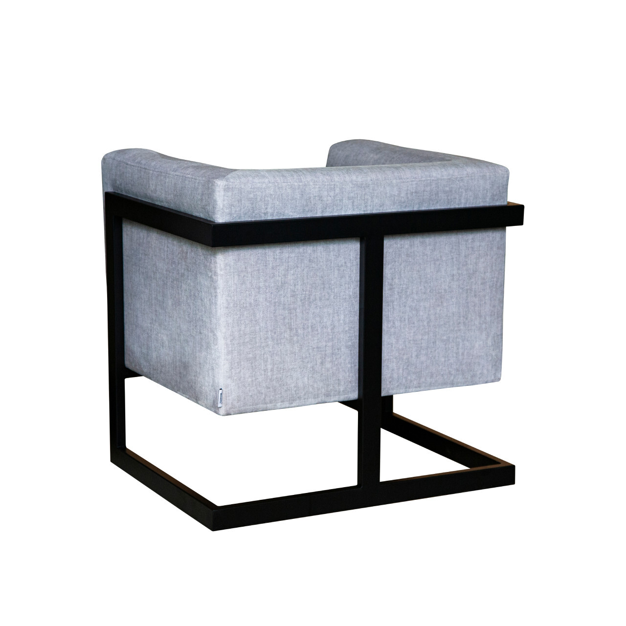 Крісло м'яке дизайнерське Harold armchair на металевій основі
