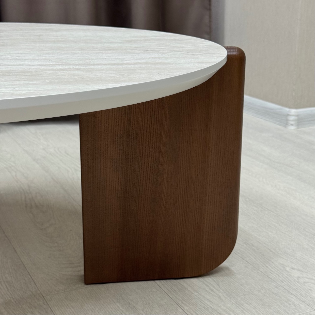 Дизайнерський кавовий стіл COFFEE з HPL SW3587