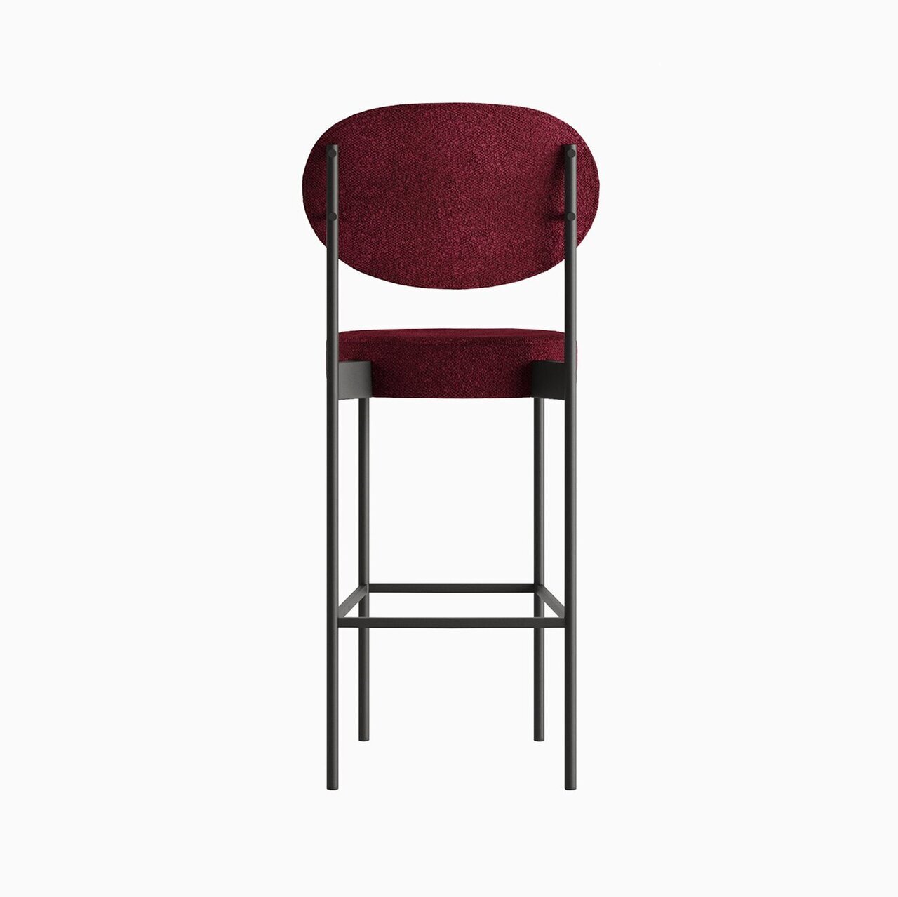Стілець барний круглий Stool 4 High зі спинкою та металевих ніжках