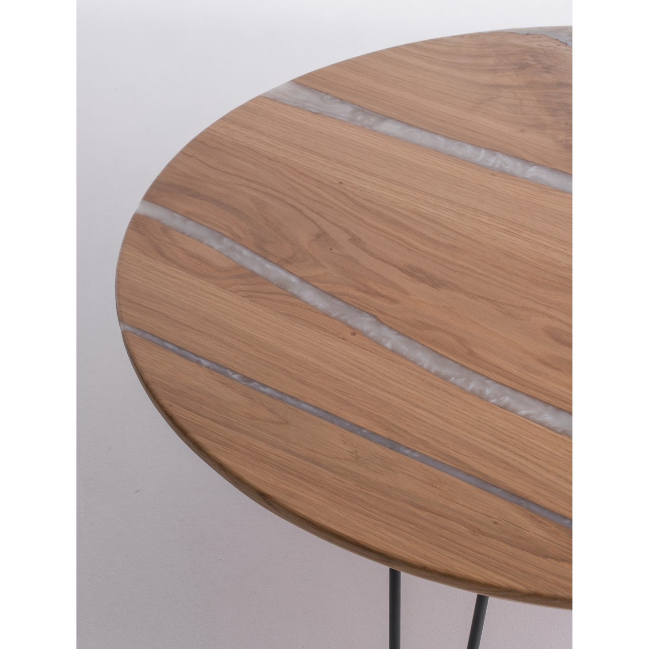 Журнальний стіл з епоксидною смолою Round Epoxy