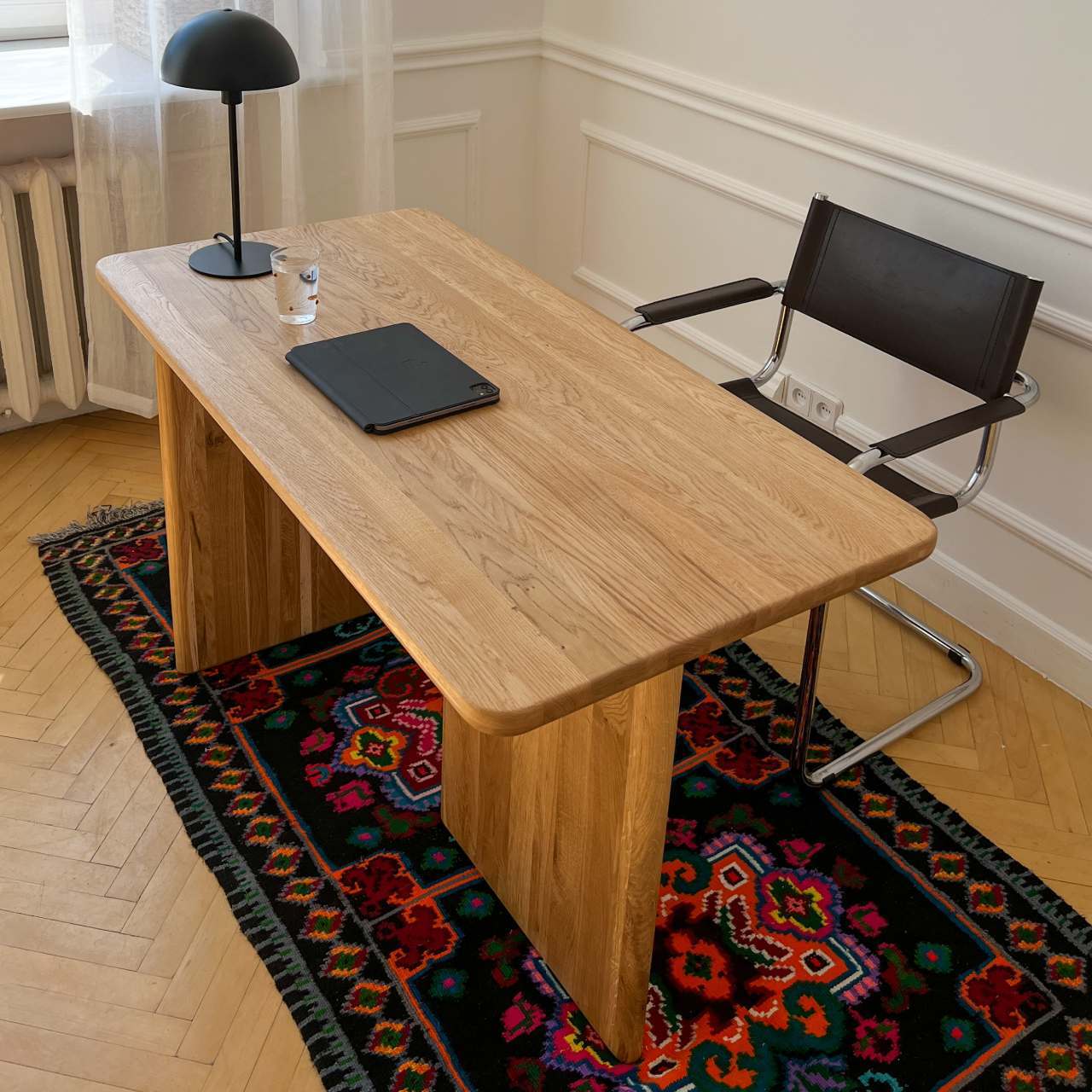 Офісний стіл з натурального дуба Wooden Minimalism