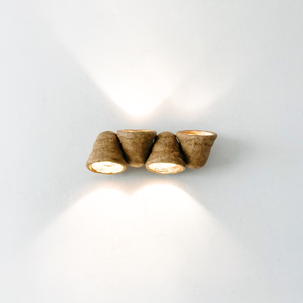 Настінне бра з чотирьох дзвіночків Cave Pecherna collection