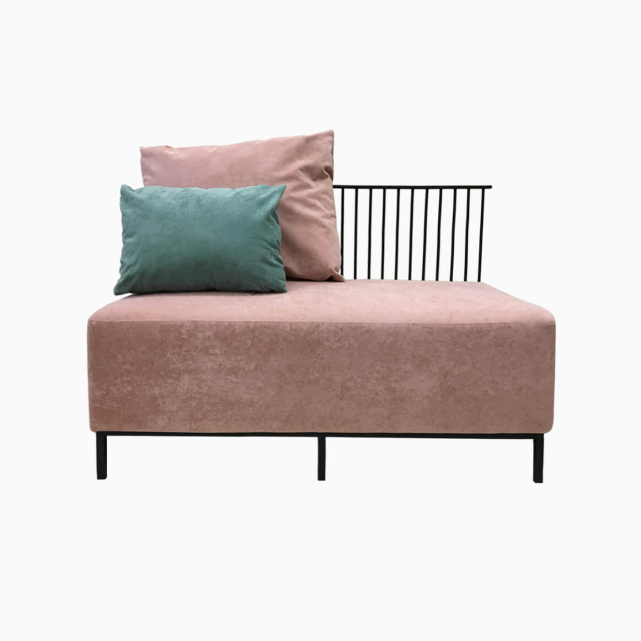 Диван дизайнерський модульний Tiny Sofa з металевими ніжками та спинкою