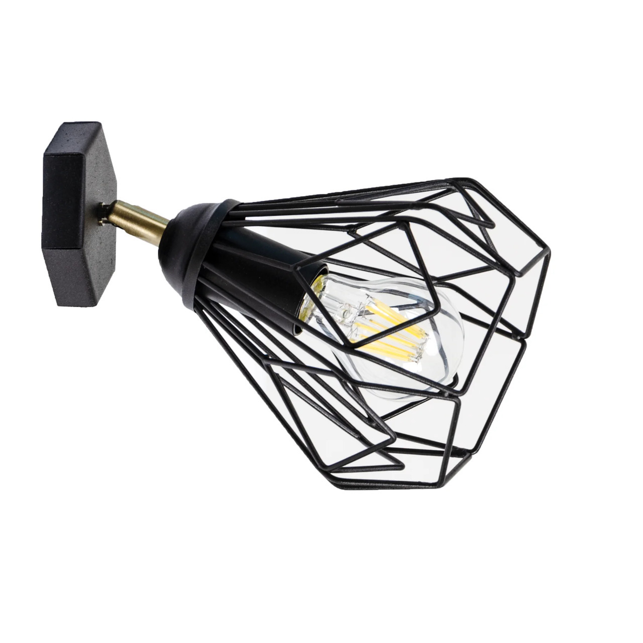 Бра, світильник настінний Bevel W165 Black