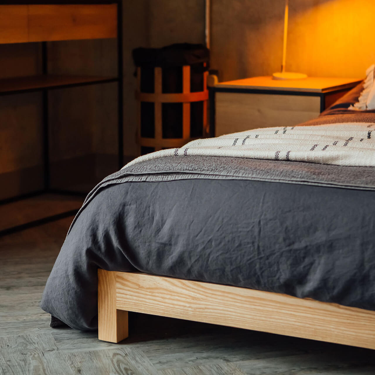 Ліжко дерев'яне двоспальне Toba