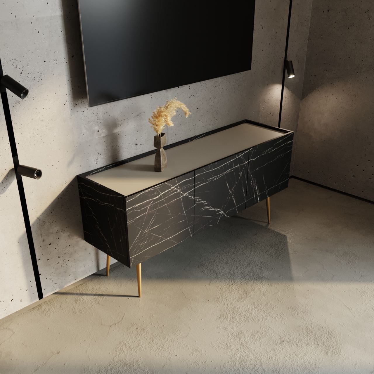 Тумба під ТВ Marble 02