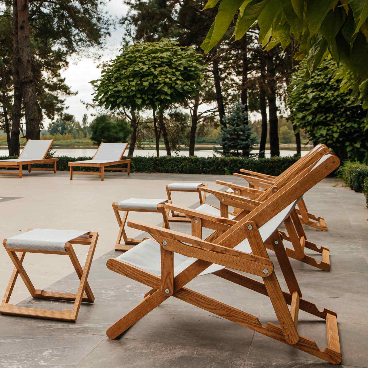 Комплект крісло шезлонг CLASSIC "Chalet chair"