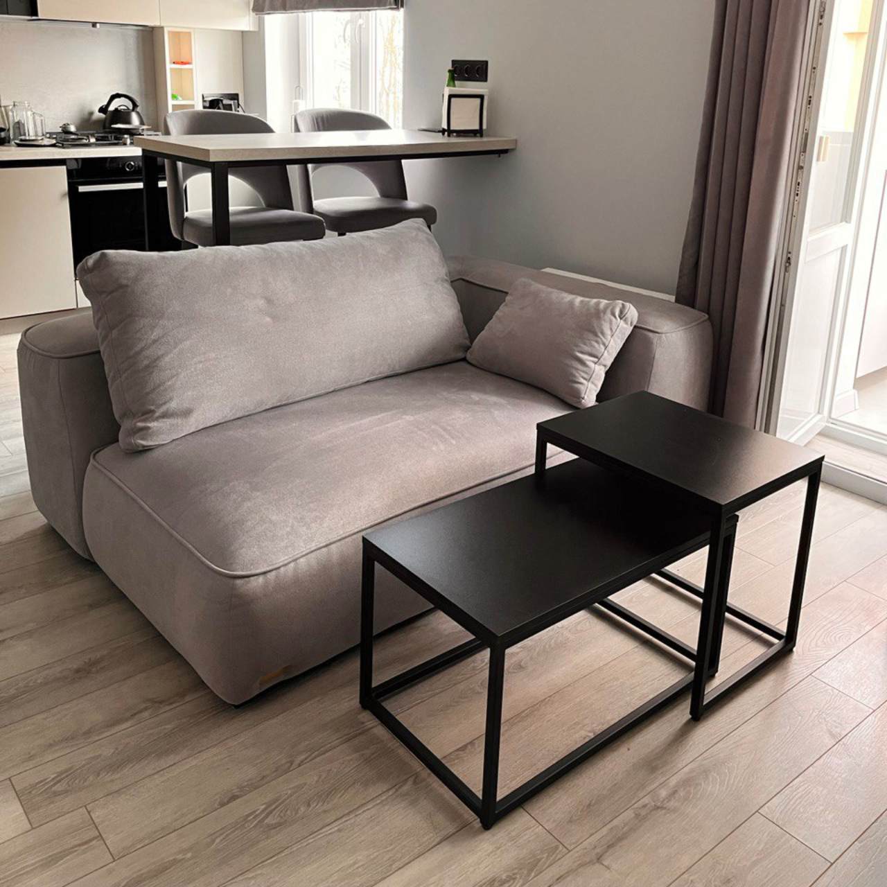 Комплект журнальних столиків в стилі Loft CS-50