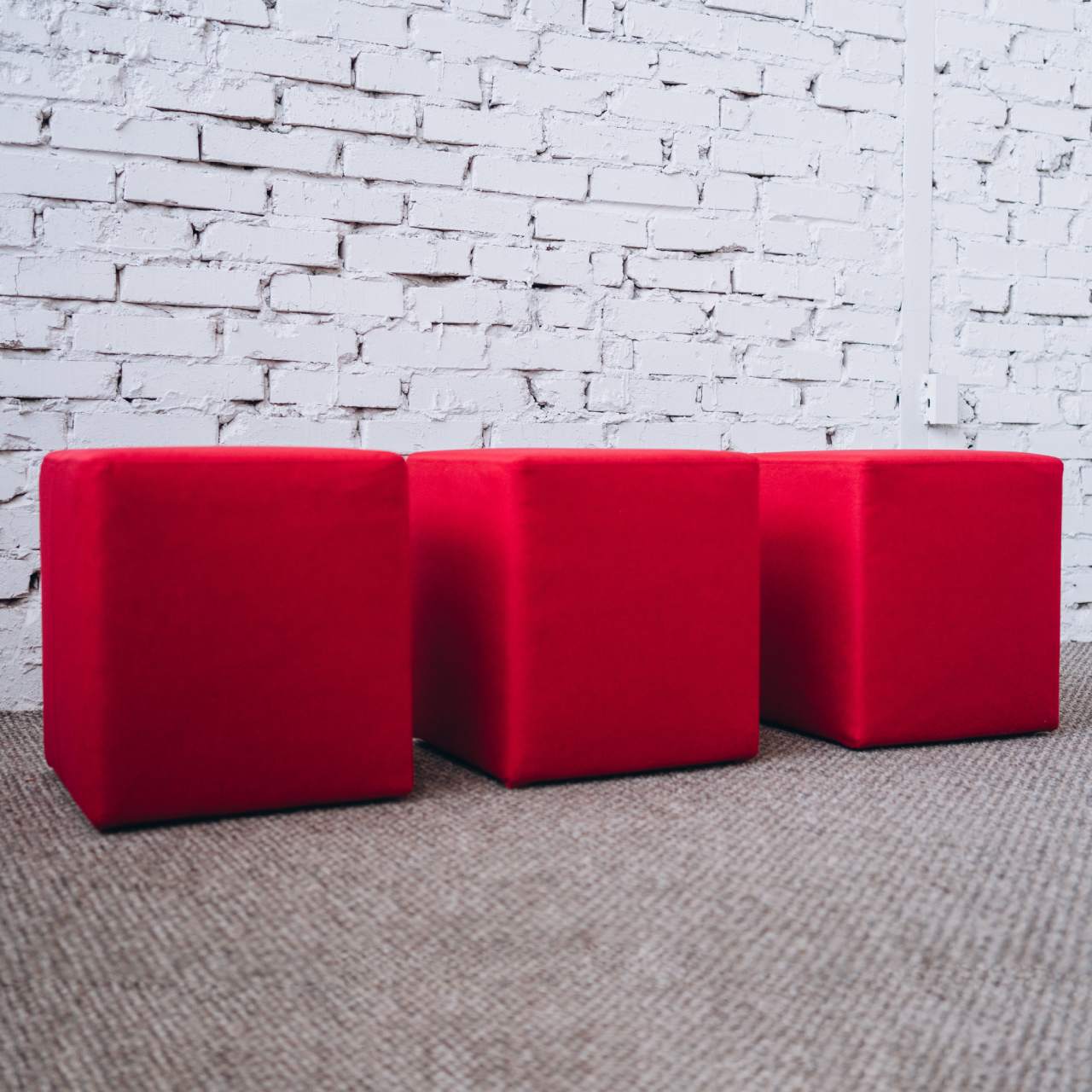 Пуф зі з'ємними чохлами Cube Pouf