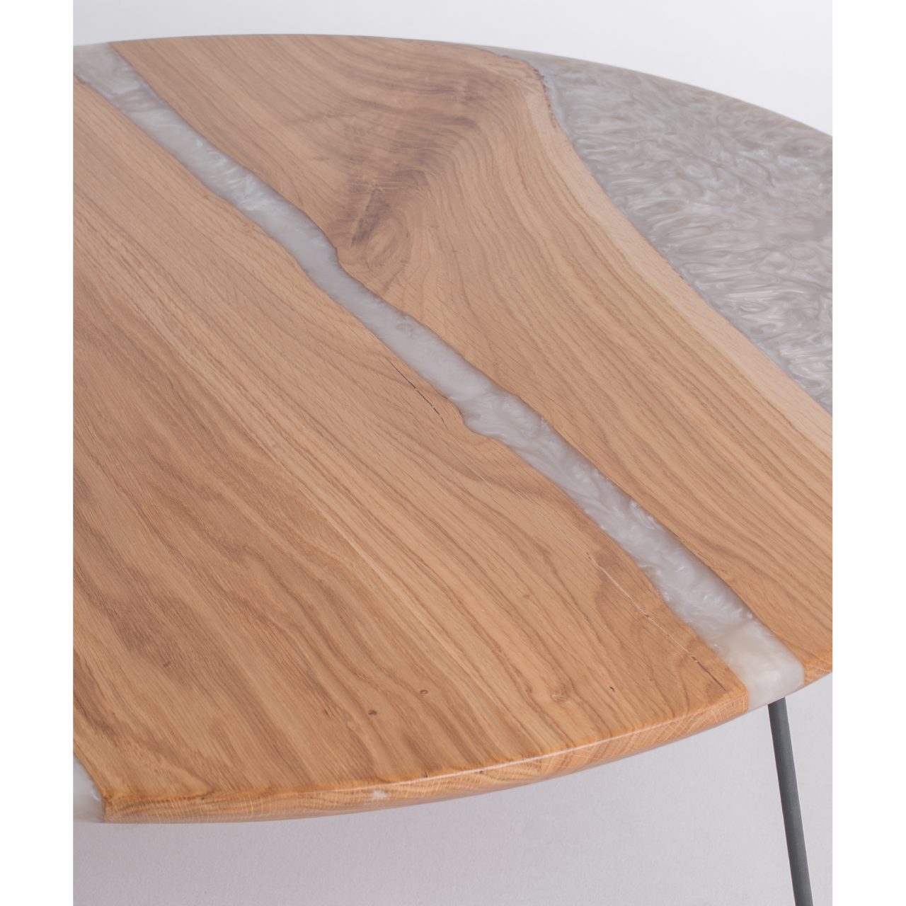 Журнальний стіл з епоксидною смолою Round Epoxy