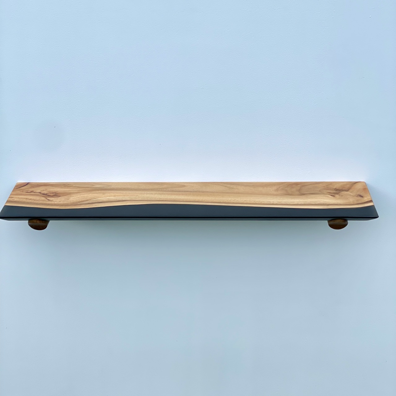 Плаваюча полиця Epoxy Walnut