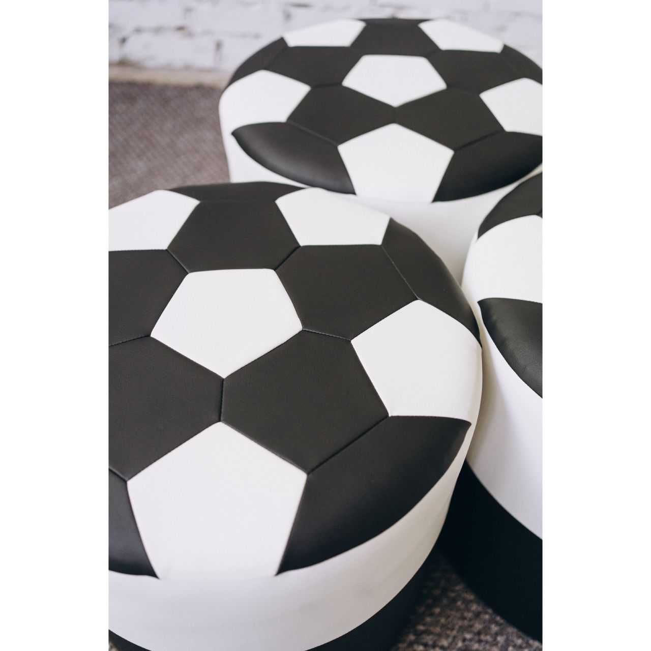 М'який круглий пуф Ball