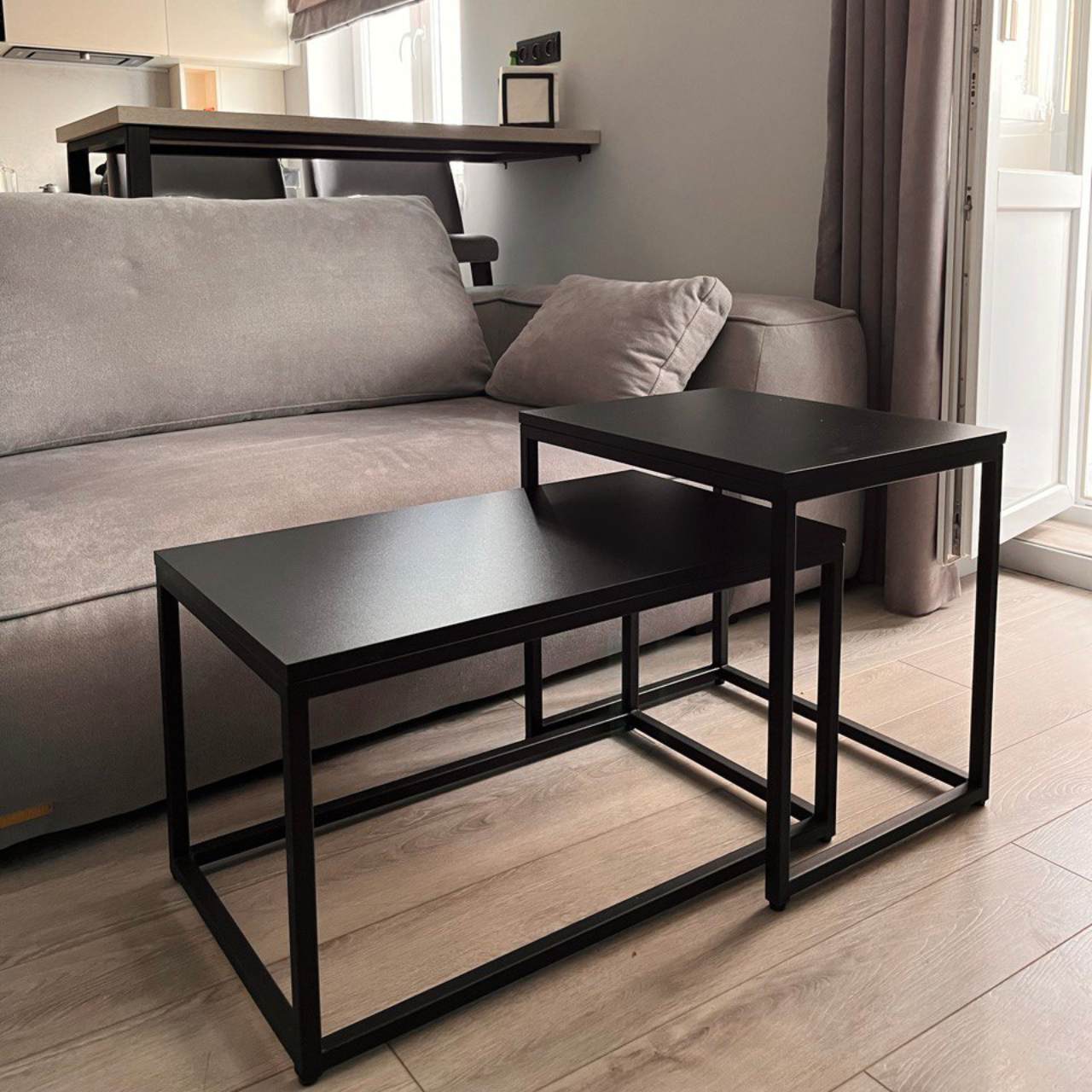 Комплект журнальних столиків в стилі Loft CS-50