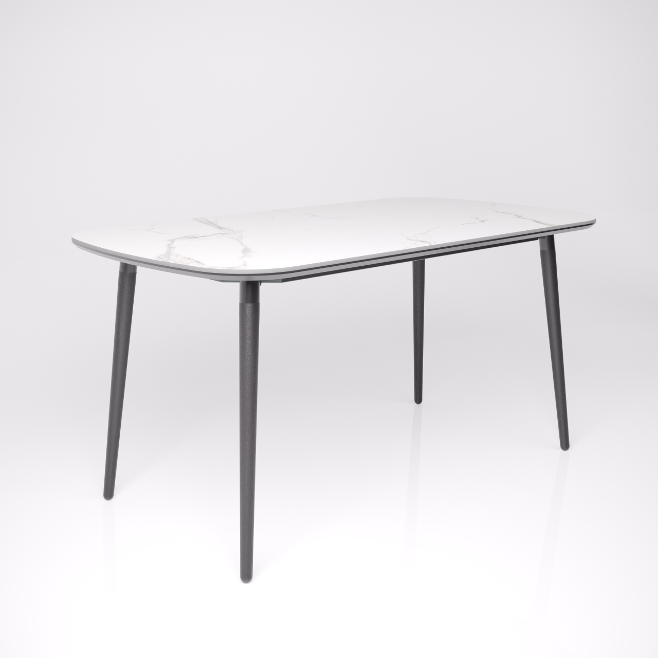Обідній стіл Marble White